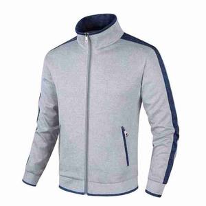 Chándales de calidad superior con cremallera para hombre, logotipo personalizado, precio al por mayor, chándales de gran tamaño para hombre, chándales de algodón OEM/ODM 100% para hombre - Product Image 2