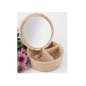 Boîte à bijoux en bois poli de luxe antique, écologique, personnalisée, de forme rectangulaire, design moderne, sculptée, pour emballage de bracelets - Product Image 6