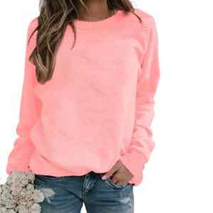 Diferentes colores mujeres sudadera al por mayor de impresión personalizada de algodón de peso pesado sudadera lavable de gran tamaño para las mujeres - Product Image 4