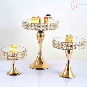 ขาตั้งเค้กโลหะทันสมัย ดีไซน์มั่นคง เหมาะสำหรับเค้กขนาดใหญ่และโต๊ะงานเฉลิมฉลอง - Product Image 4