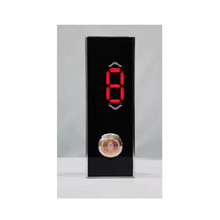 Panneau de hall d'ascenseur intégré LOP HOP avec affichage LED au sol et bouton d'appel – Contrôle d'ascenseur moderne pour appartement, hôtel, hôpital, villa