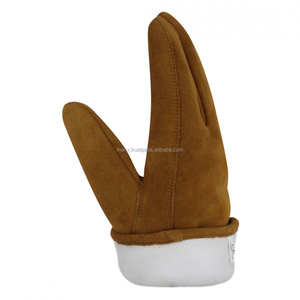 Gants de conducteur en cuir de vachette robustes et confortables pour les travaux de jardinage et de soudage pour les mitaines de travail en plein air - Product Image 2