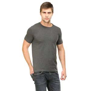 Châu Âu Kích Thước Người Đàn Ông Ngắn Tay Áo O-Cổ T-Shirt Rắn Màu Sắc Đơn Giản Lỏng Thường Hot Bán Polyester Người Đàn Ông Của Áo Thun T-Shirt