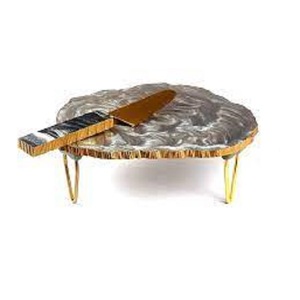 Best Quality Resin Cake Platter and Cake Stand Resin Coasters Home and Kitchenware Table Decorate <b>Used</b> Kitchen Tools Cake Stand - Product Image 3