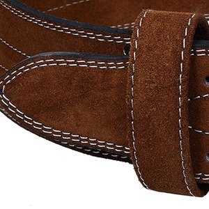 Nuevo gimnasio culturismo poder levantamiento de pesas PU cinturón de cuero de vaca cinturón de poder levantamiento de pesas cinturón de poder - Product Image 6