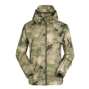 แจ็กเก็ตผ้าฟลีซของผู้ชายเสื้อแจ็กเก็ตผ้าหนาอบอุ่นออกแบบได้ตามต้องการสำหรับฤดูหนาว - Product Image 4