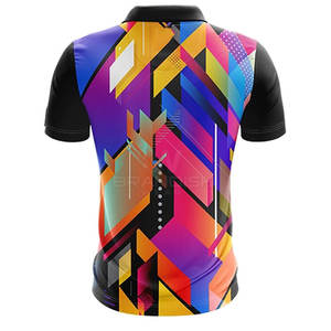 Dernier modèle Maillot de polo de sport de couleur personnalisée pour jeunes Maillot de polo de sport respirant à séchage rapide pour la vente en ligne - Product Image 2