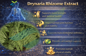 โรงงาน HGO จัดจำหน่ายสารสกัดรากแห้งธรรมชาติ (Drynaria fortunei (Kunze) J.) โดยตรง สม.) สารสกัดเกรดอาหาร อัตราส่วน 10:1 - Product Image 5