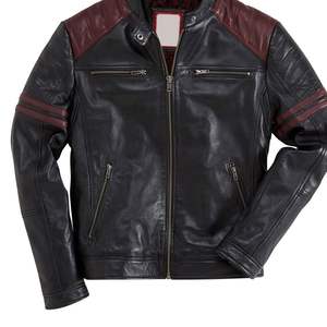 Chaquetas de Cuero para Motociclismo de Diseño Moderno y Calidad Premium con Protección Completa y Bordados Frontales Personalizados - Product Image 5