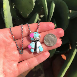 สร้อยคอของผู้หญิงที่ทำด้วยมือสง่างามเทมเป้เงินสเตอร์ลิงด้วยอัญมณีธรรมชาติชุบทองชุดเครื่องประดับของขวัญ - Product Image 1