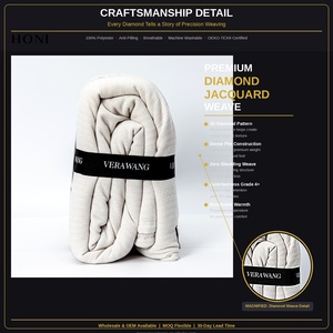 420gsm Luxury Soft Textured Fleece Blanket 100% Polyester Chenille Bed <strong>Throw</strong> with OEKO-TEX Certificate - Product Image 6