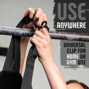 Wholesale Neoprene <b>Ab</b> Slings Home Gym Pull Bar Core <b>Abs</b> Strength <b>Trainer</b> for Men & Women's Abdominal Muscle Building - Product Image 2