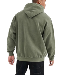 OEM KATBROS INDUSTRY <b>Top</b> Trending Custom Made Fit <b>Men</b> Acid Wash Hoodie High Quality Street Wear Polyester/Cotton Winter Custom - Product Image 5