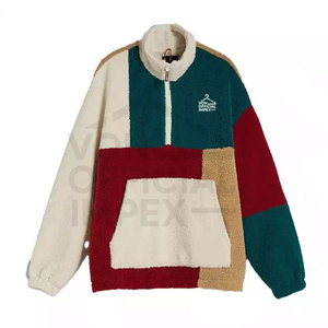 Vestes en polaire Sherpa d'hiver personnalisées Oem Design 2025 pour hommes vêtements d'extérieur vestes chaudes pour hommes vente en gros de veste en polaire Sherpa pour homme - Product Image 3