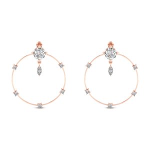 REYES New Design Custom <b>Fine</b> Jewelry Rings Certified 925 Sterling Silver Round Cut 9.54Ct Lab Grown Diamond <b>Earrings</b> for Women - Product Image 5