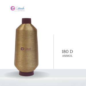 G anmol เส้นด้ายโพลีเอสเตอร์ถักและทอผ้าโลหะ Jari kasab มีความดื้อรั้นสูง - Product Image 1