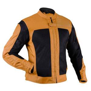 Chaqueta de motocicleta de malla deportiva a prueba de viento personalizada 2023 con paneles reflectantes ligeros para montar en Aventura - Product Image 2