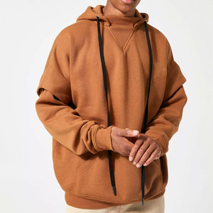 Sudaderas con capucha extragrandes de algodón mezclado, estilo nuevo, venta directa de fábrica, sudaderas con capucha extragrandes para hombre a bajo precio - Product Image 1