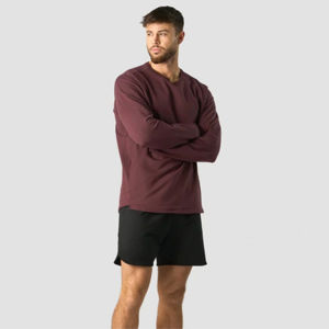 Short de survêtement léger pour homme avec cordon de serrage Tissu respirant écologique Idéal pour les sports et la relaxation Motif solide - Product Image 4