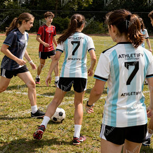 Camiseta de Fútbol Personalizada para Club |   Camiseta de Fútbol Sublimada Personalizada, Diseñada para Equipos Competitivos y Recreativos - Product Image 6