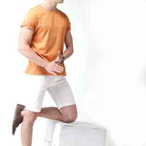 T-shirt de sport pour homme, haut de sport athlétique à séchage rapide, t-shirt de musculation en polyester, t-shirt de fitness pour homme, t-shirt de gym pour homme - Product Image 3