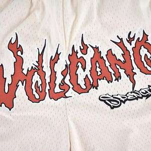 High Quality 100% Polyester Men's Shorts Double <b>Layer</b> Design Breathable Quick Dry Shorts Men's Mesh Shorts - Product Image 3