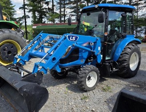 Tractor Agrícola Compacto LS de 75HP, 4WD, Diésel, con Cargador y Cambio Shuttle, de Calidad, Venta al Por Mayor - Product Image 3