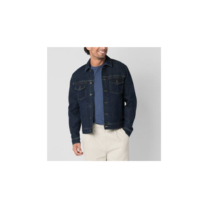 Chaqueta Casual de Invierno para Hombre, Estilo Vintage, Color Sólido, Corte Holgado, Prenda Exterior de Algodón con Diseño Delgado de Botón Sencillo - Product Image 6