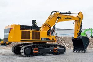 รถขุดไฮดรอลิกขนาดเล็ก Liugong รุ่น 985F น้ำหนัก 82000 กก. ประสิทธิภาพสูง เชื่อถือได้ รถขุดตีนตะขาบสำหรับงานก่อสร้างขนาด 82 ตัน ใหม่ 1 ปี - Product Image 3