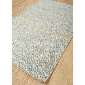 พรมอะบราชบลู แฟลตวีฟส์ วูล&วิสโคส ลายเรขาคณิต สำหรับใช้ในบ้าน-Adwv-13047 - Product Image 2