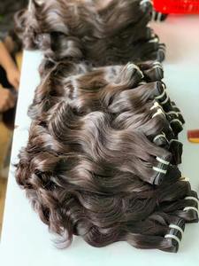 Vente en gros 12A paquets de cheveux indiens naturels cambodgiens bruts, vendeurs de cheveux vierges de vison avec vague de corps et frontale - Product Image 4