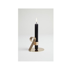 Bougeoir de Noël de créateur Accessoires de décoration de table en métal moulé d'aluminium Bougeoir élégant pour la décoration intérieure festive - Product Image 5