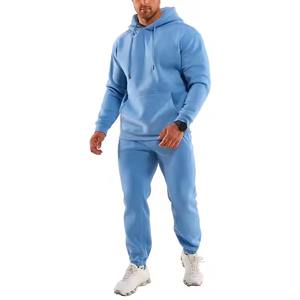 Ensemble de survêtement décontracté personnalisé pour hommes Jogging en polyester avec capuche et pantalon cargo Concevez votre propre combinaison de sport vierge - Product Image 2