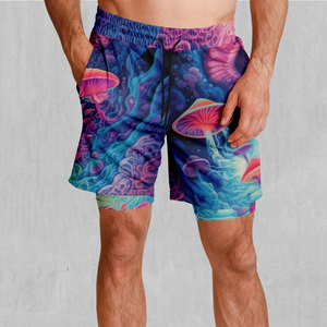 Pantalones Cortos Deportivos de Malla para Hombre, Sublimados, Transpirables, Sostenibles, con Cordón, Personalizados al por Mayor - Product Image 1