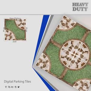 Azulejos de estacionamiento de piso digital 400x400mm para exteriores de alta resistencia 40x40cm suministro de cerámica de porcelana 16x16 - Product Image 2