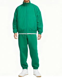 Conjunto Deportivo de Dos Piezas con Logotipo Personalizado para Invierno, Color Sólido, Diseño Simple, Ropa Deportiva Informal, Sudadera con Capucha para Hombre - Product Image 3