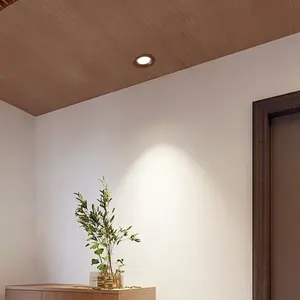 ไฟดาวน์ไลท์ฝังฝ้า MaderaWalnut 220V LED ตัวเรือนอะลูมิเนียม PC แสงวอร์มไวท์ 4000K IP54 สำหรับใช้ในห้องนั่งเล่นที่อยู่อาศัย ได้รับการรับรองมาตรฐาน ETL - Product Image 6