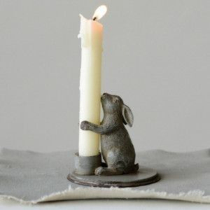 Bougeoir de lapin de conception fantaisie photophore pour la meilleure vente bougeoir décoratif de Table d'hôtel de maison bougeoir - Product Image 2