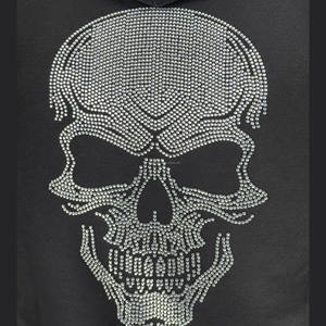 Vente en gros de sweats à capuche avec strass en vrac personnalisé nouveau design de sweats à capuche en coton blanc pour hommes vêtements de conception OEM sweats à capuche avec logo en strass - Product Image 5