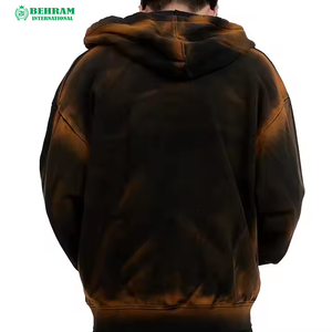 Sweat à capuche unisexe en molleton zippé de qualité supérieure, respirant, séchage rapide, longueur standard, coton épais, hiver - Product Image 6