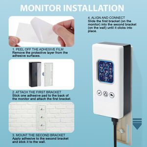 Nouveau produit Moniteur de qualité de l'eau 7 en 1 Testeur d'eau intelligent pour aquarium pour PH Température TDS EC Salinité SG ORP Wifi Connecté - Product Image 2