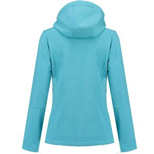 Vêtements de sport à fermeture éclair de luxe veste Softshell coupe-vent pour femmes veste d'extérieur lourde et respirante de qualité supérieure avec logo personnalisé - Product Image 5