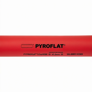 PYROFLAT Fire <b>Hose</b> L.50 38.0mm ID 41.2mm OD 50m Pack Size - Product Image 2