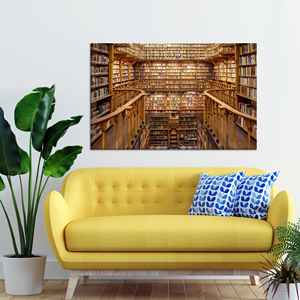 Tableau sur toile imprimé élégant : Décoration moderne pour le bureau et la maison, TOILE ENVELOPPÉE - Product Image 1