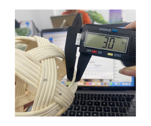 Diseños de bolas de ratán hechos a mano al por mayor de primera calidad: decoración ecológica para el hogar exportada desde Vietnam a granel - Product Image 4