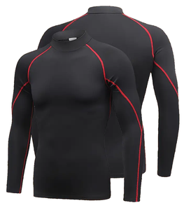 2024 nuevos diseños de ropa interior térmica cosida HEATMAX compresión térmica superior adelgazante de talla grande moldeador de cuerpo ropa interior de calor para hombre - Product Image 1