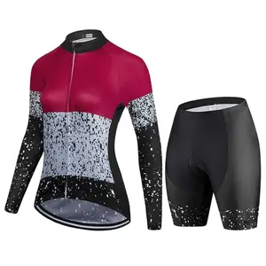 Abbigliamento ciclismo abbigliamento ciclismo su misura uniformi uomo donna Mountain Bike vestiti bici Set giacca