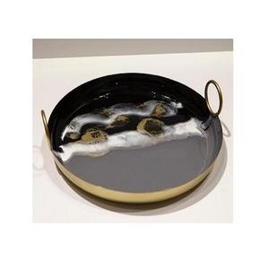 Plateau de service alimentaire en fer massif avec chocolats de forme ronde de qualité exclusive - Product Image 5