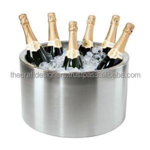 Refroidisseur de vin de Champagne pour les fêtes de vacances seau à glace multifonction en métal de qualité supérieure décor de Bar refroidisseur de bière/vin de Style cheval - Product Image 4