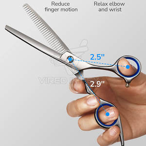 Ciseaux à effiler les cheveux au prix de gros, ciseaux à effiler les cheveux de la meilleure qualité, vente chaude pour la coupe - Product Image 3